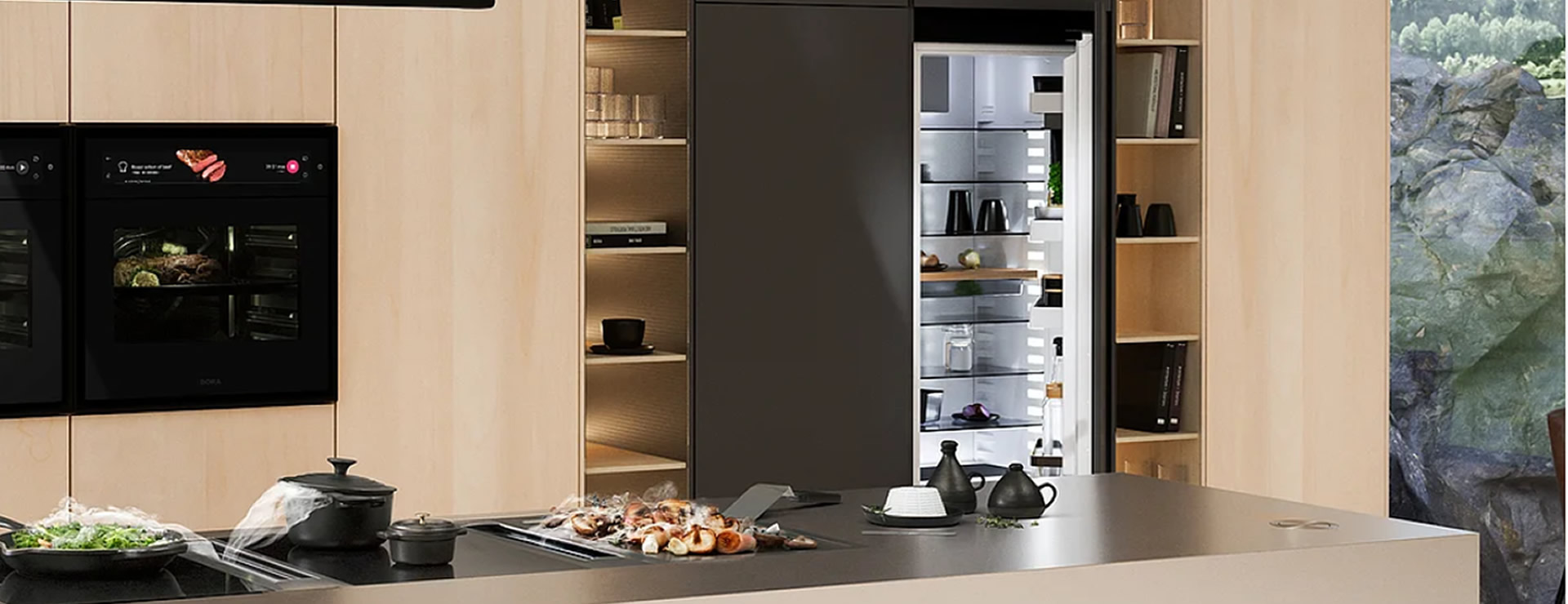 Frigoriferi BORA: design intelligente e refrigerazione funzionale