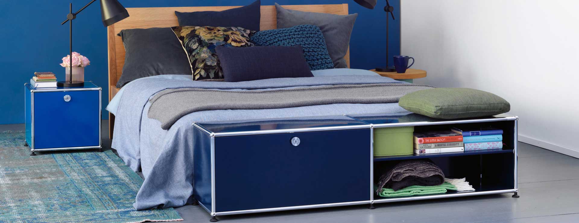 USM Haller: Elegante Lösungen für das Schlafzimmer