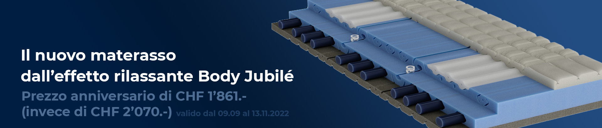 Body Jubilé, riposo garantito.